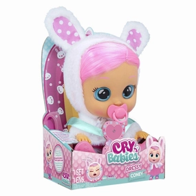 Cry Babies 12'' Dressy Coney Doll With Tears And Sounds Feature For Baby and Toddlers Ages 18 Months and Up