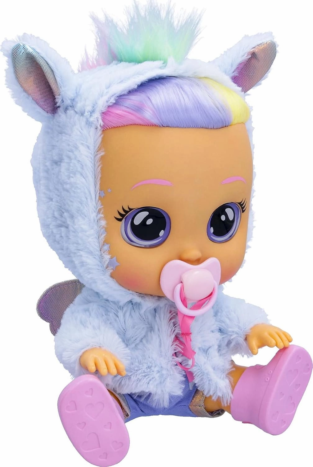 Cry Babies 12'' Dressy Jenna Doll With Tears And Sounds Feature For Baby and Toddlers Ages 18 Months and Up