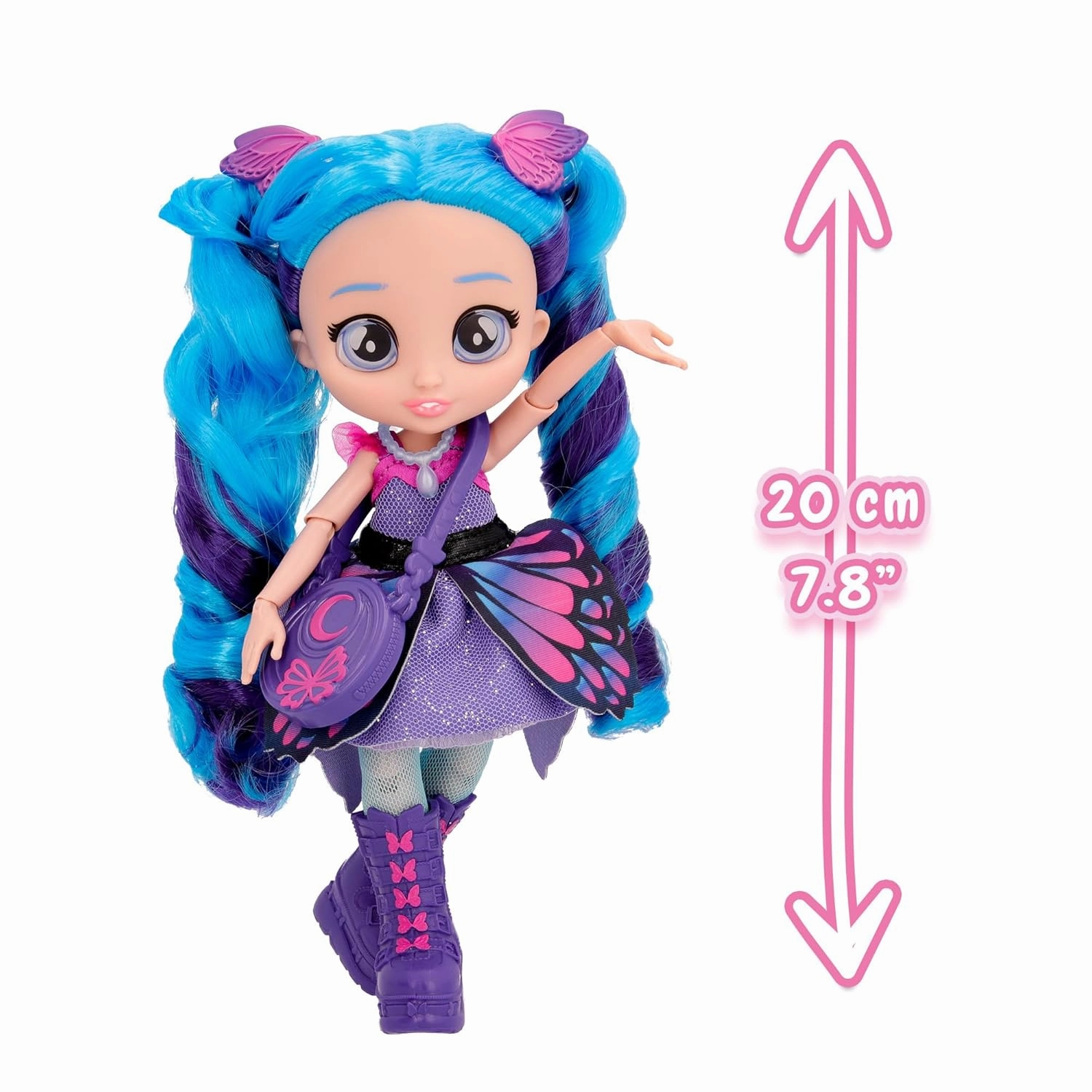 Cry Babies BFF Shannon Fashion Doll With Long Hair Including Outfit And Accessories For Ages 3 And Up