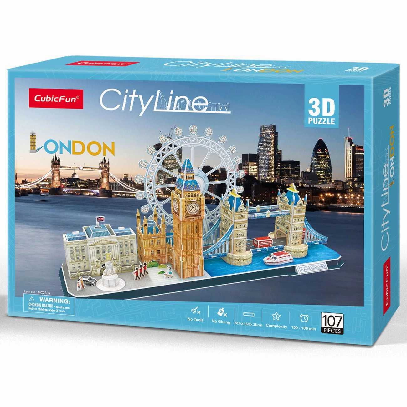 Cubic Fun City Line 3D Puzzle London