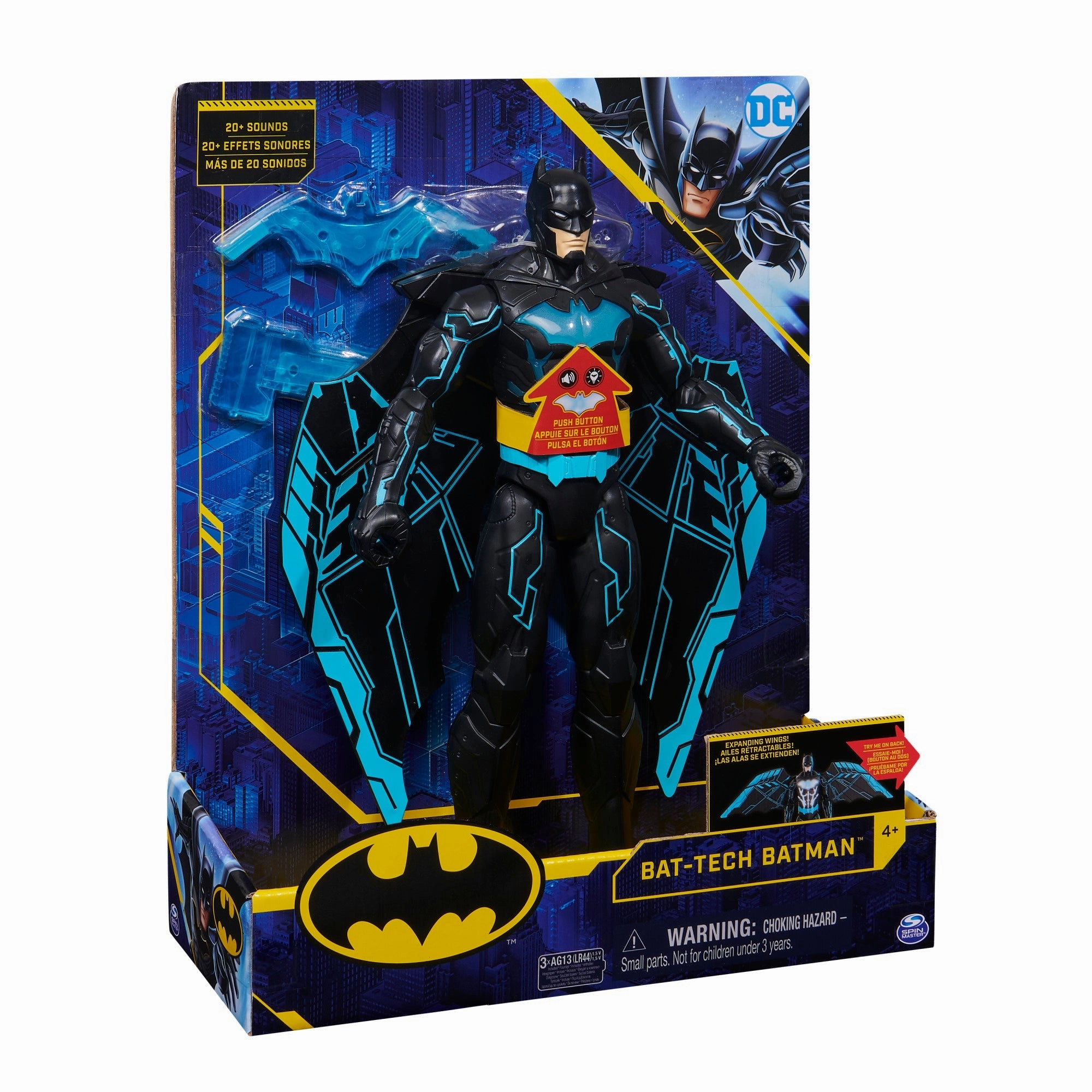 DC Batman 30cm Figure Bat-Tech Batman