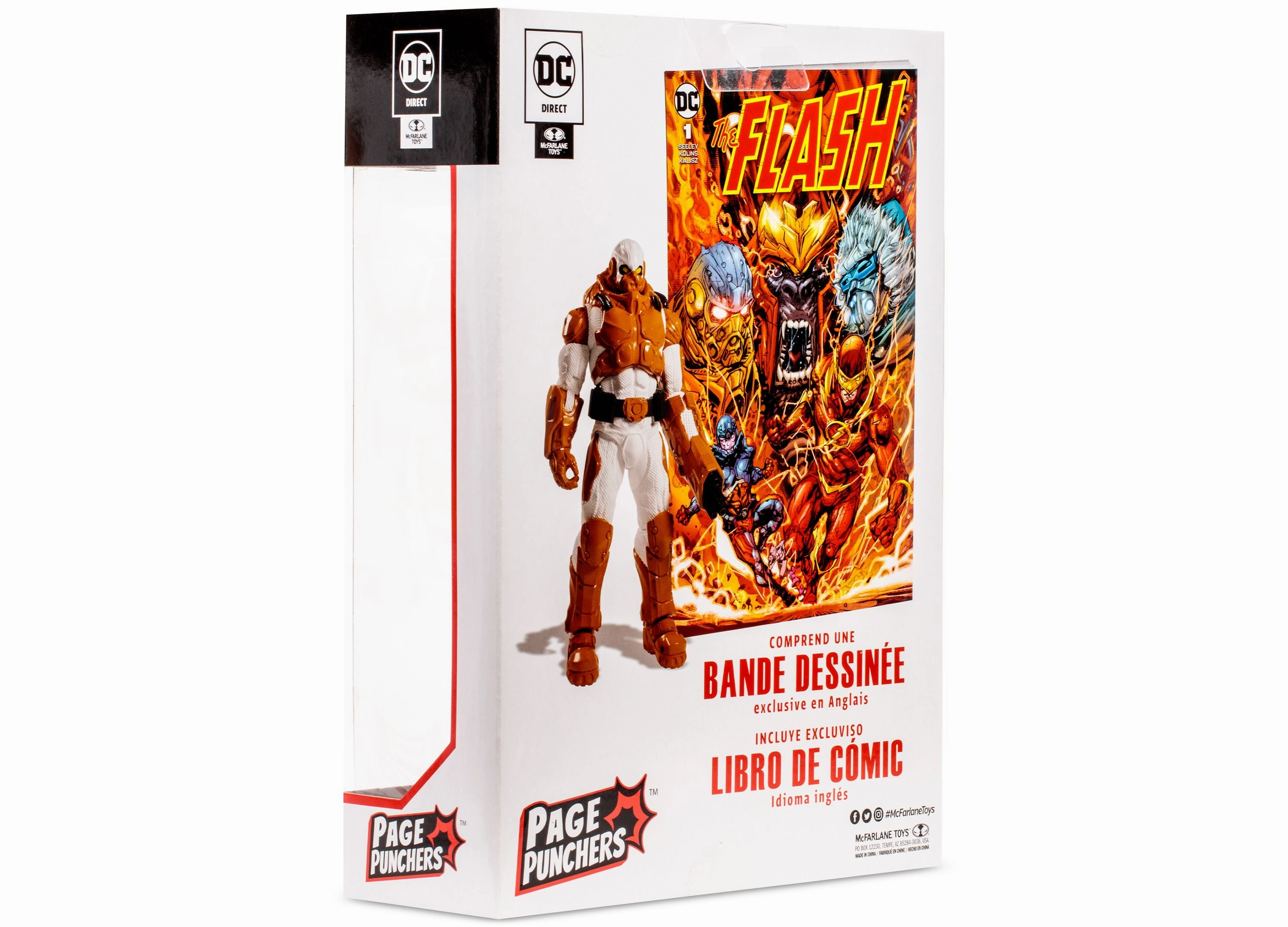 DC Direct Heat Wave 7-Inch Action Figure with Collectible Comic and Art Card