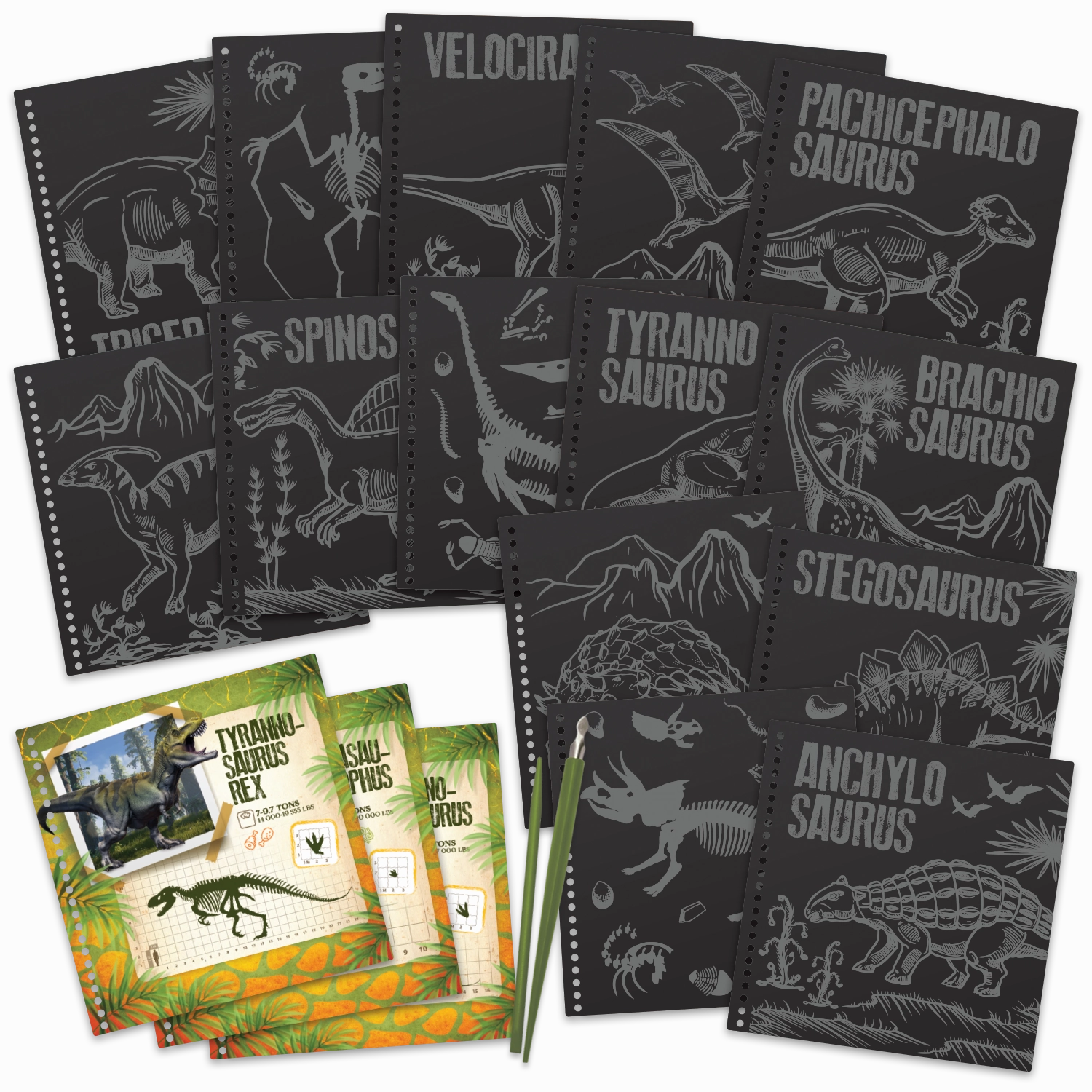 Dinosart Scratch & Sketch