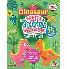 DINOSAUR BEST FRIENDS FOREVER ACTIVITY BOOK [Paperback] Red Panda