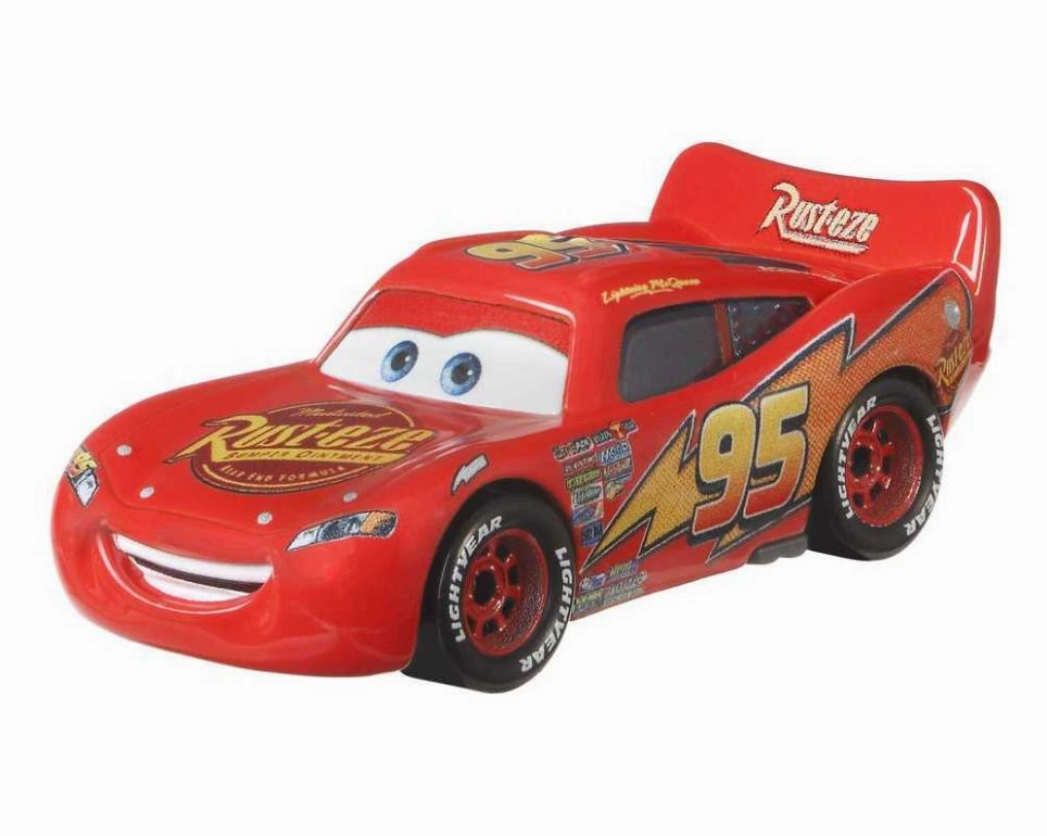 Disney Cars Character Car Lightning Mcqueen With Racing Wheels