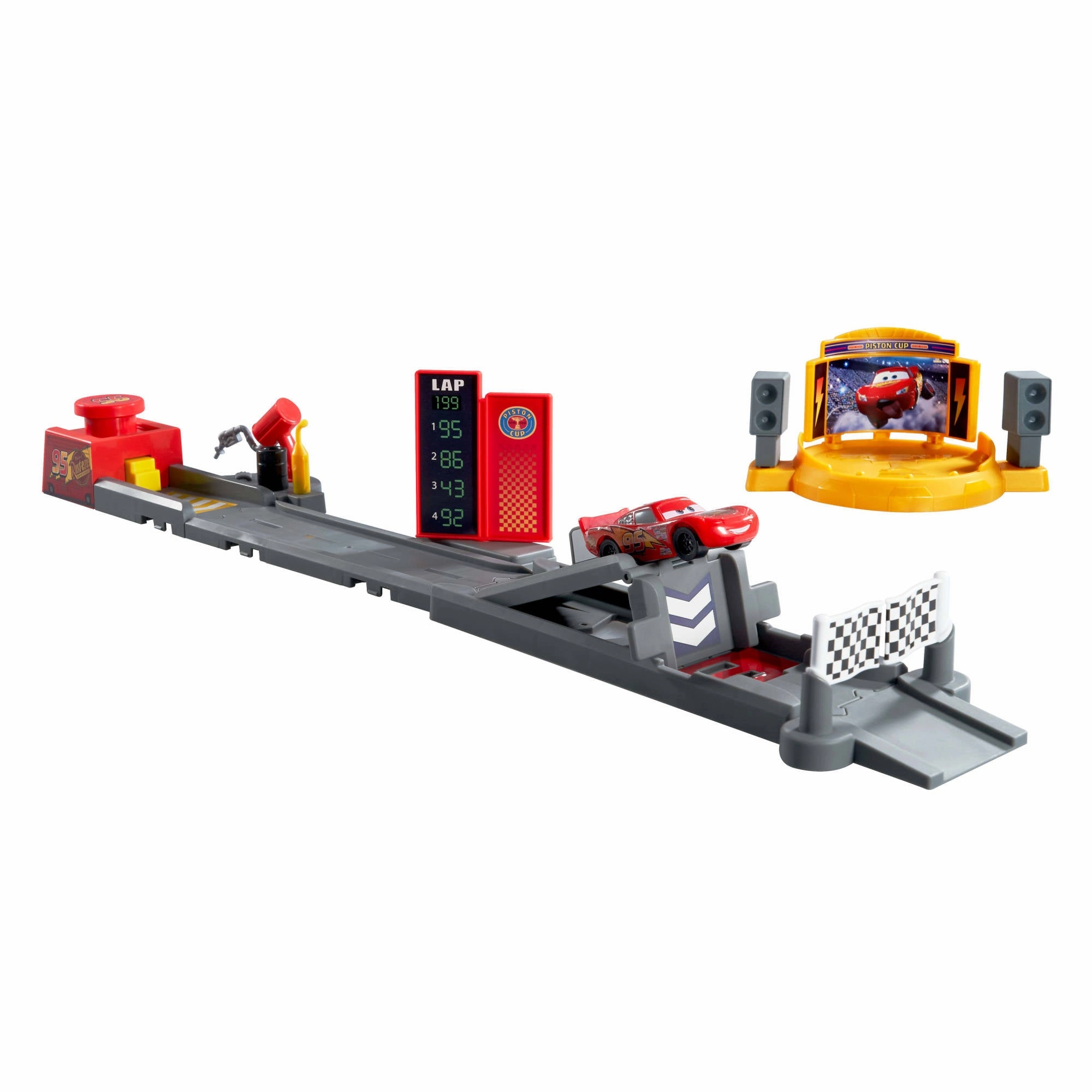 Disney Cars Piston Cup Jump Track Set
