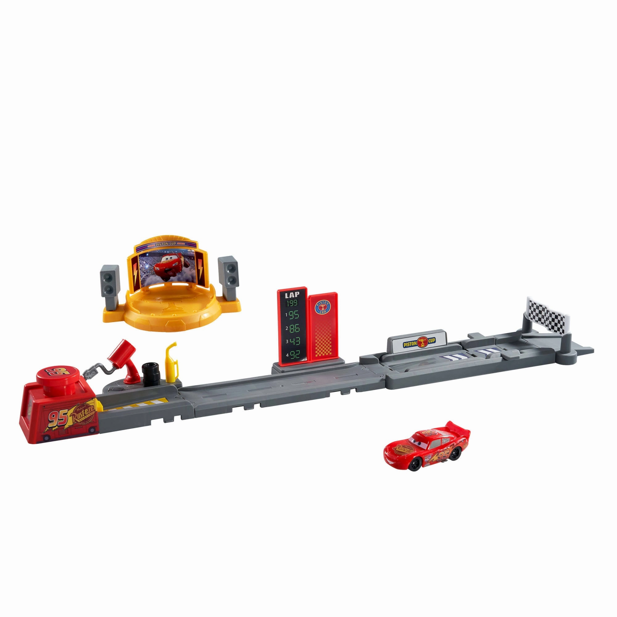 Disney Cars Piston Cup Jump Track Set