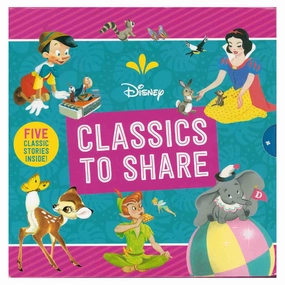 Disney Classics To Share 5 Book Collection
