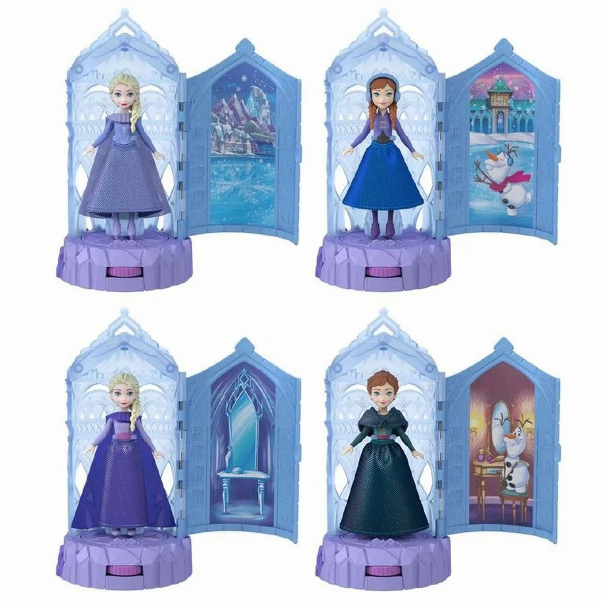 Disney Frozen Small Doll Ice Castle Spin Surprise Assortment