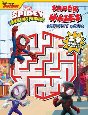 Disney Junior Marvel Spidey And His Amazing Friends Super Mazes Activity Book