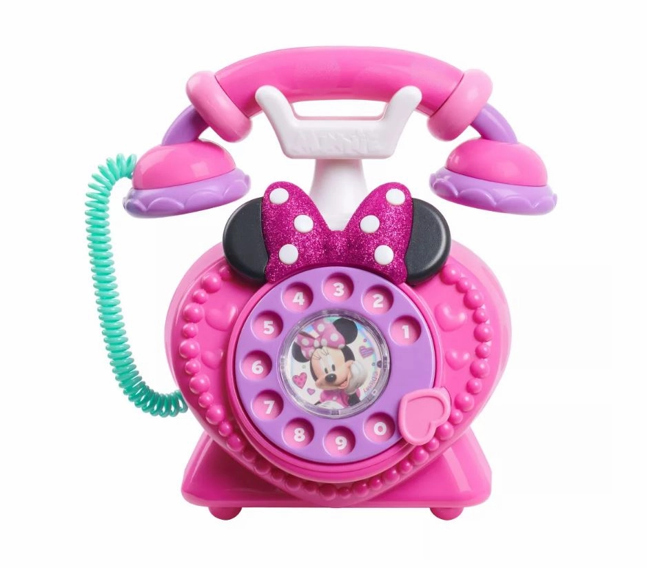 Disney Junior Minnie Mouse Ring Me Rotary Phone