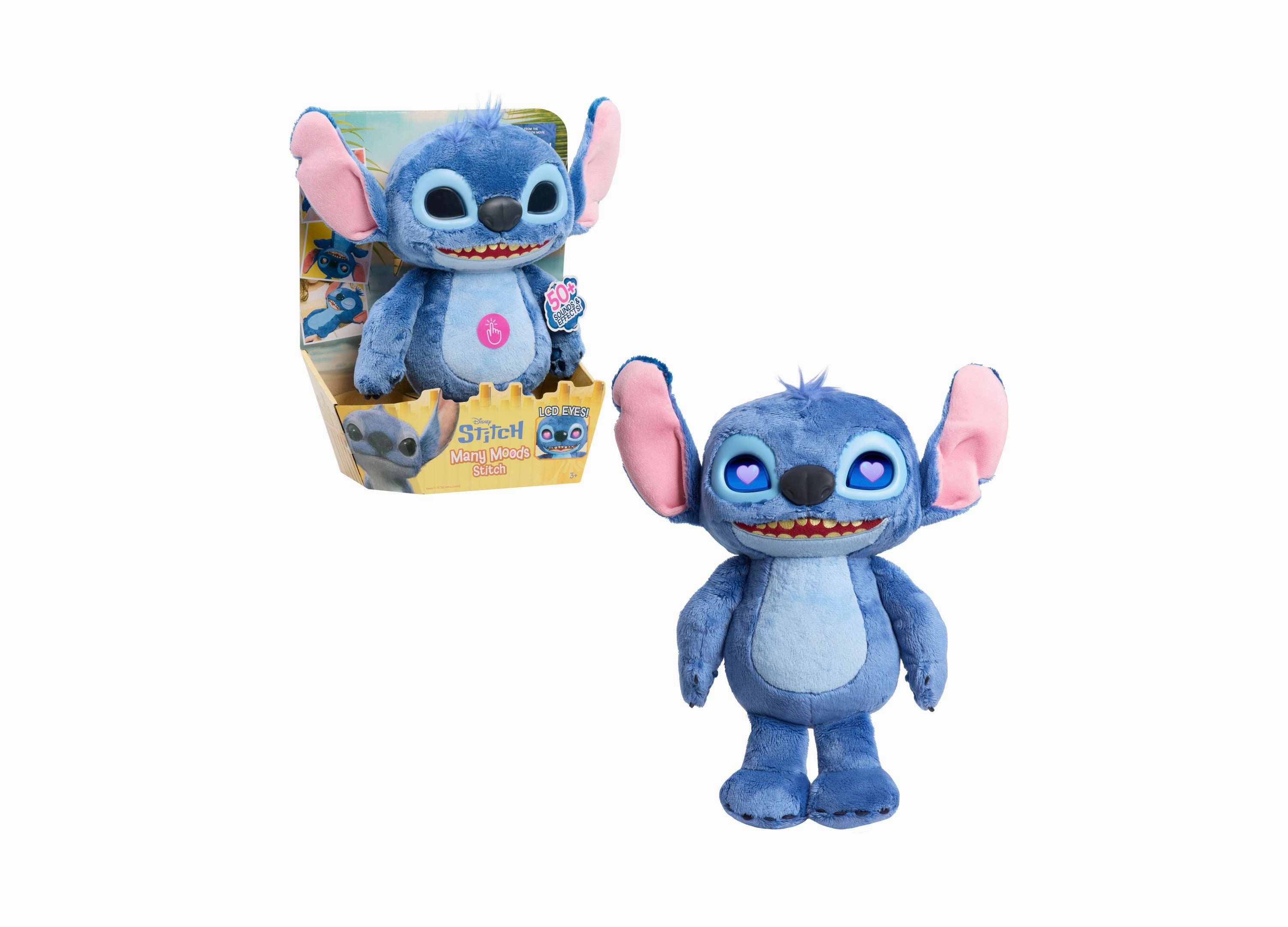 Disney Lilo & Stitch 13.5 inch Interactive Stitch Plush Toy