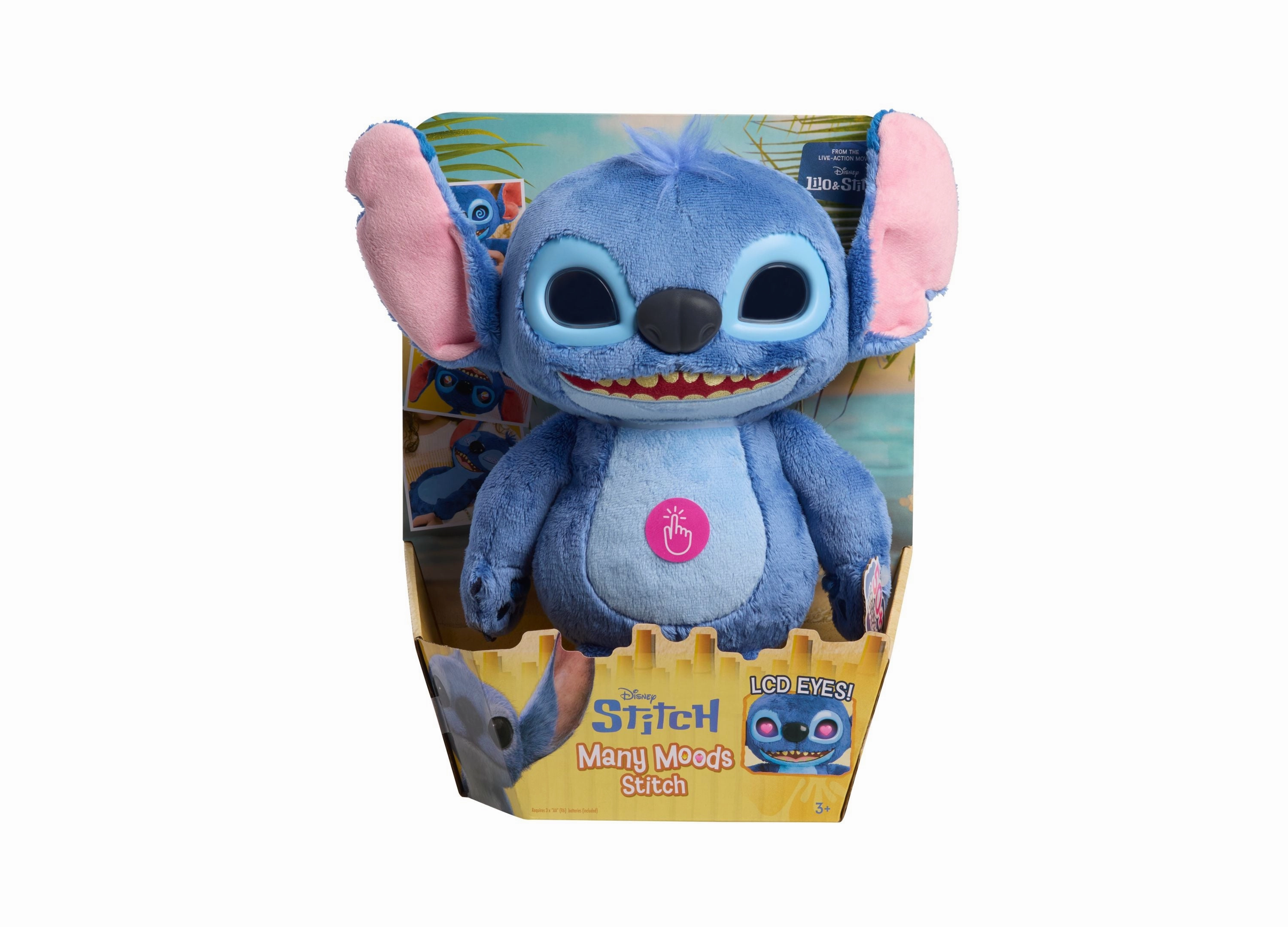 Disney Lilo & Stitch 13.5 inch Interactive Stitch Plush Toy