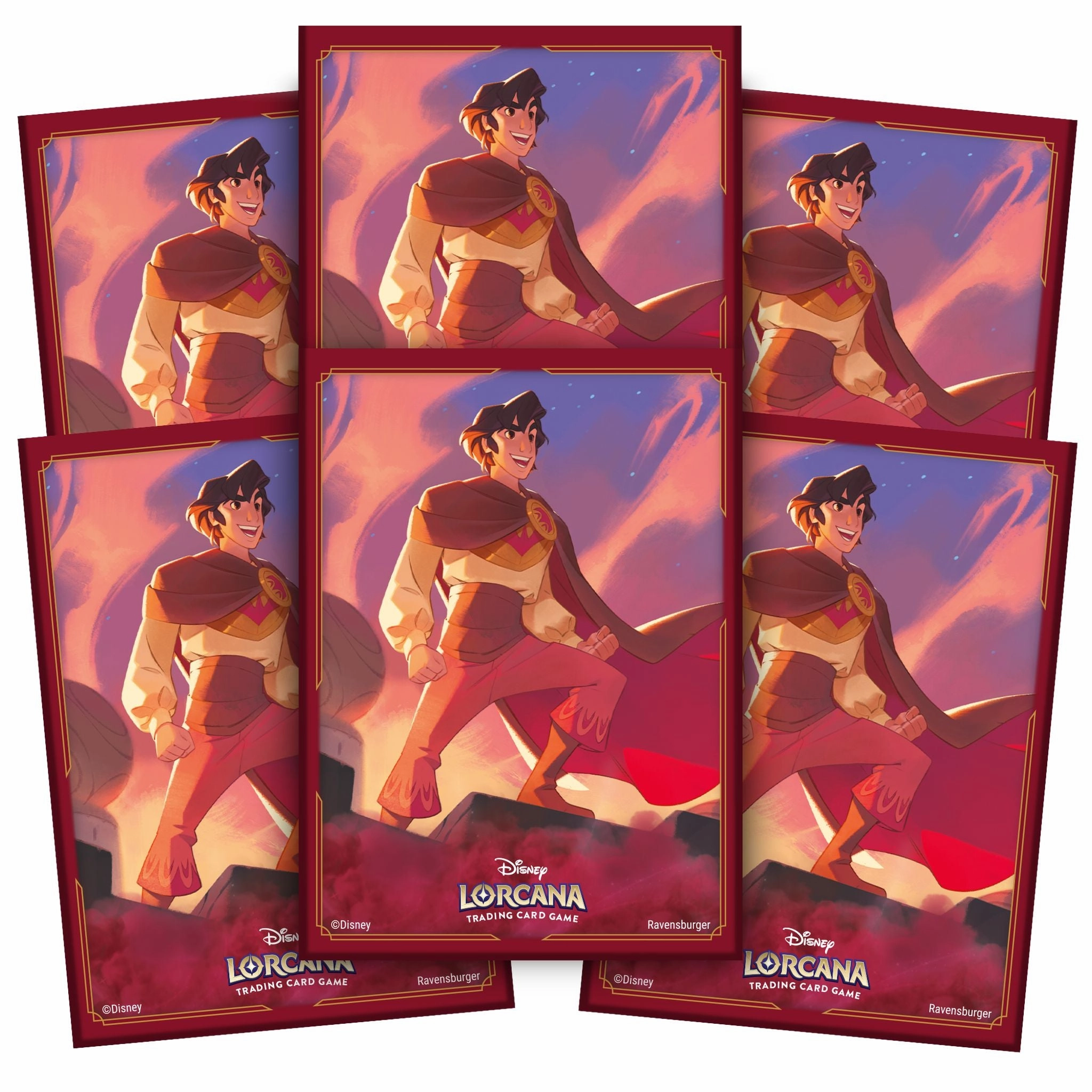 Disney Lorcana S5 Shimmering Skies Sleeves - Aladdin