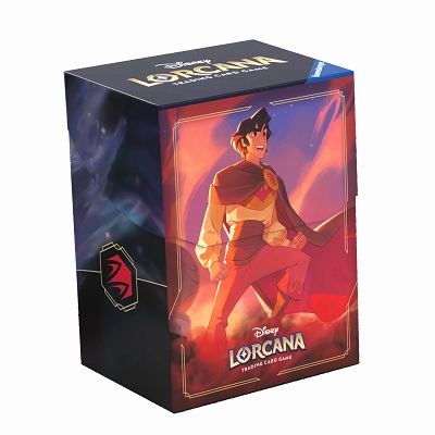 Disney Lorcana Series 5 Shimmering Skies Deck Box - Aladdin