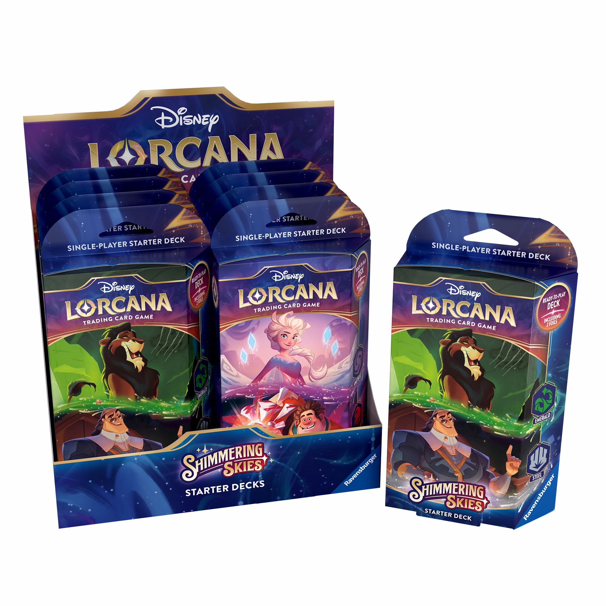 Disney Lorcana Series 5 Shimmering Skies Starter Deck Assortment