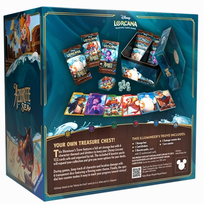 Disney Lorcana Series 6 Azurite Sea Illumineer's Trove