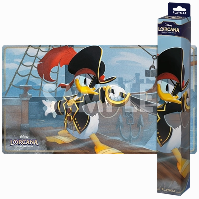 Disney Lorcana Series 6 Azurite Sea Playmat: Donald Duck - Buccaneer