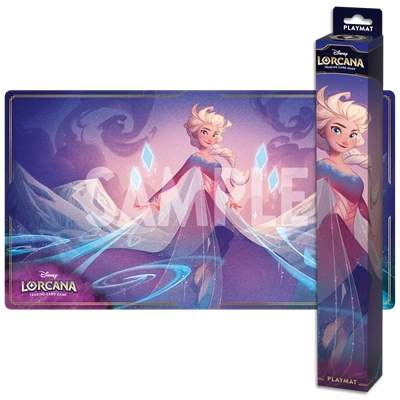 Disney Lorcana Series 6 Azurite Sea Playmat: Elsa - The Fifth Spirit