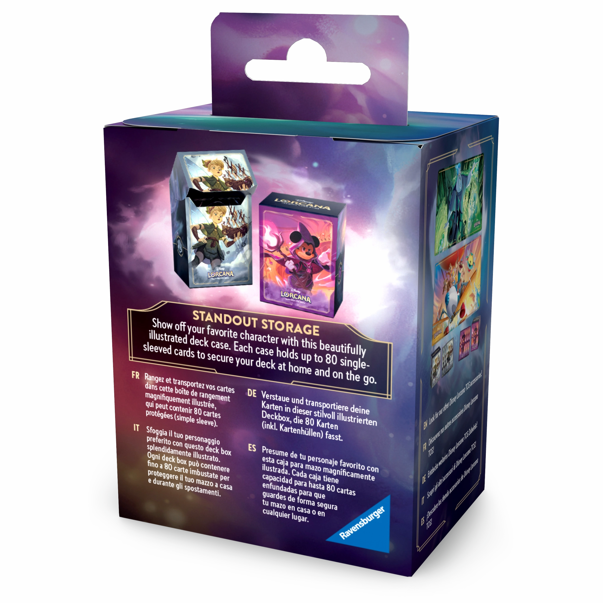 Disney Lorcana Series 8 Reign of Jafar Deck Box: Mickey