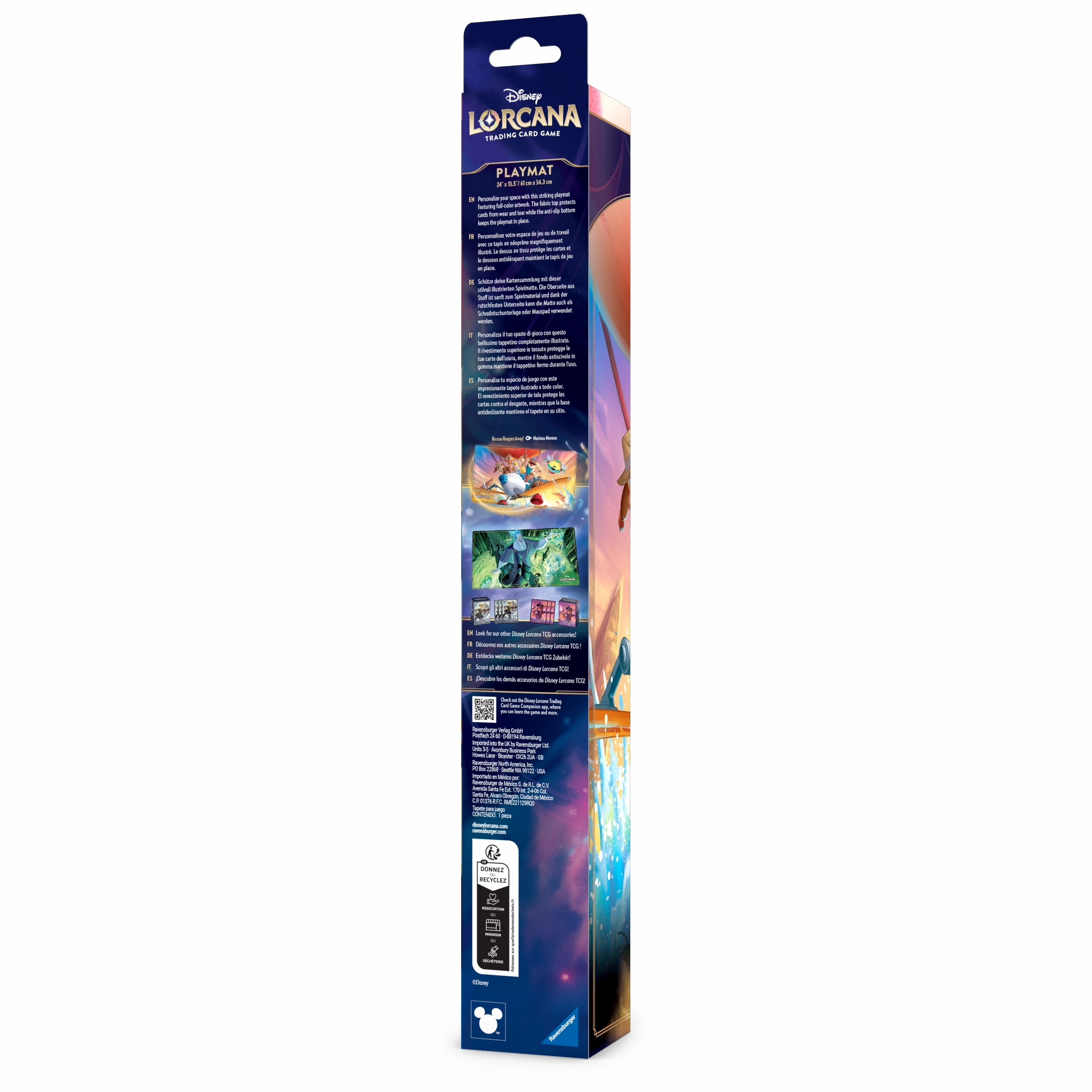 Disney Lorcana Series 8 Reign of Jafar Playmat: Rescue Rangers
