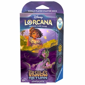 Disney Lorcana TCG S4 Ursula's Return Starter Deck  Amber & Amethyst