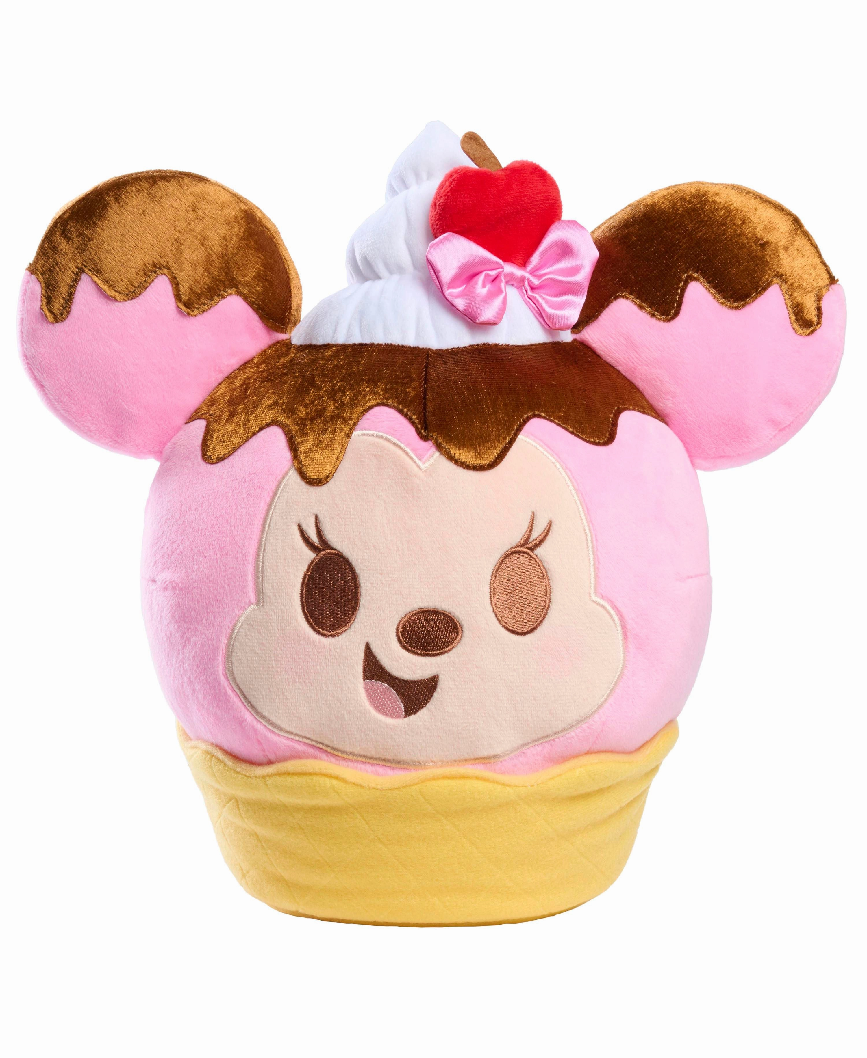 Disney Munchlings 10-inch Scented Strawberry Sundae Minnie Mouse Plush