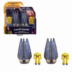 Disney Pixar Lightyear Hyperspeed Series Ship Zyclops & Pods