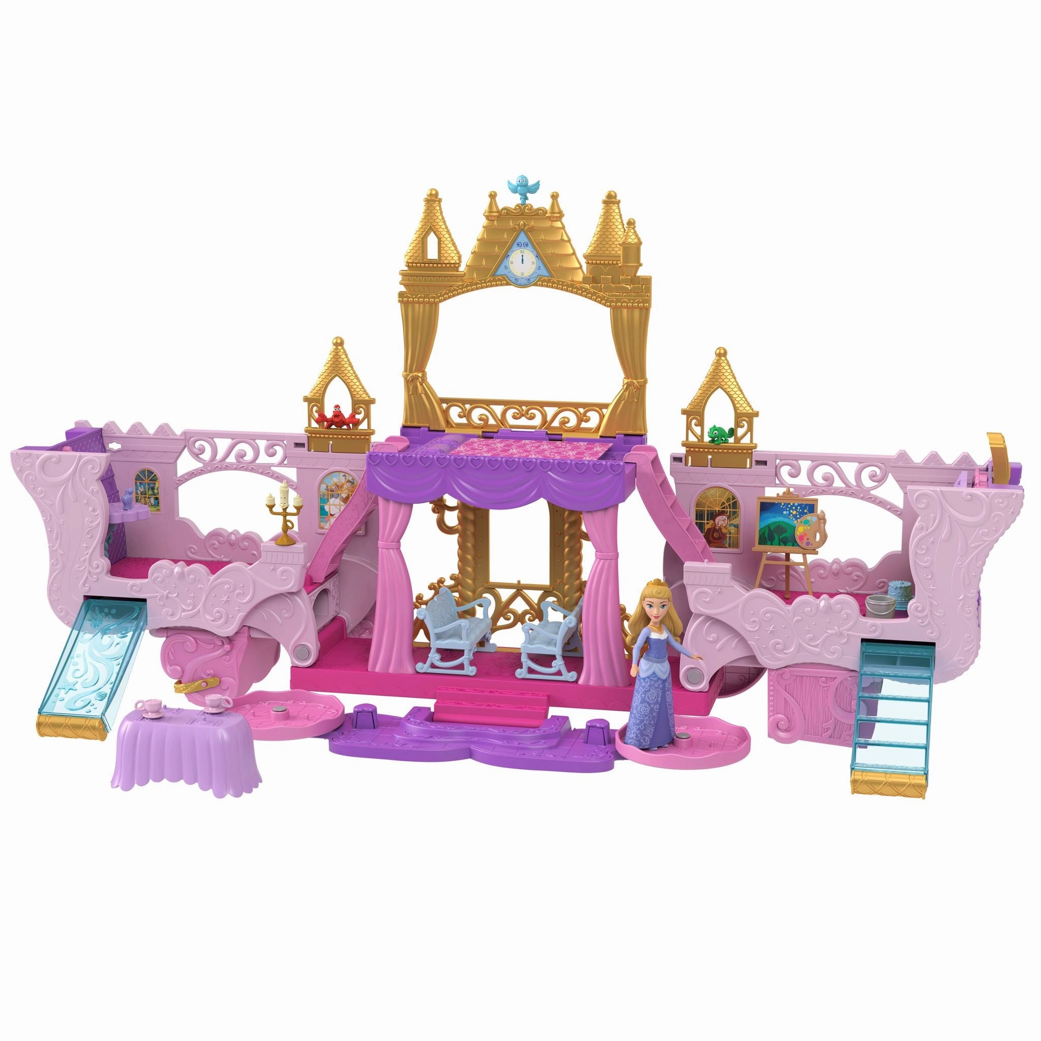 Disney Princess Carriage To Castle Playset