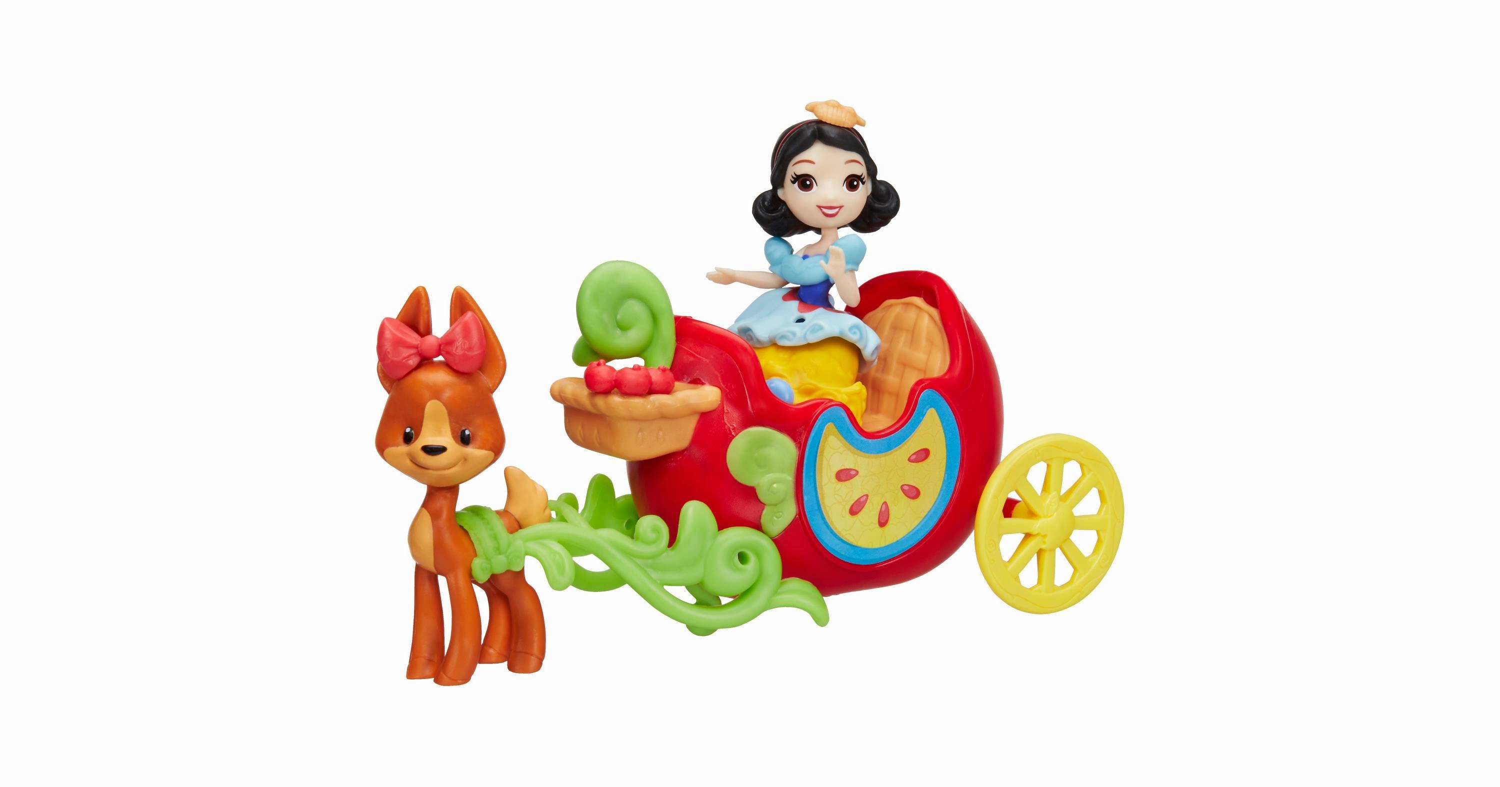 Disney Princess Little Kingdom Small Doll & Vehicle Sweet Apple Carriage