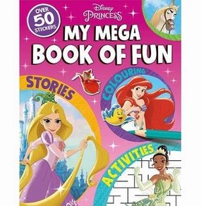 Disney Princess My Mega Book of Fun (My Mega Book of Fun Disney) Parragon Publishing India