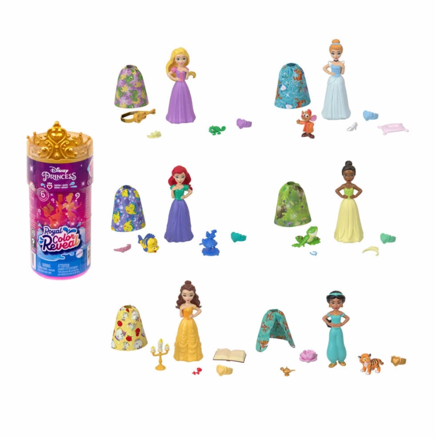 Disney Princess Royal Colour Reveal Doll Blind Tube
