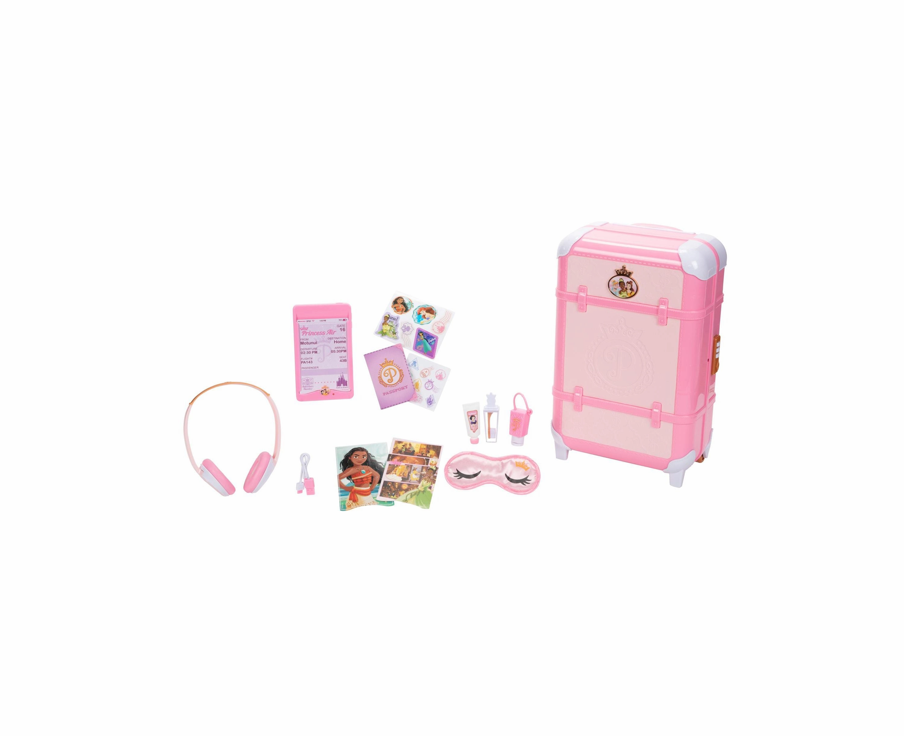 Disney Princess Style Collection 14-Piece World Traveler Suitcase Set