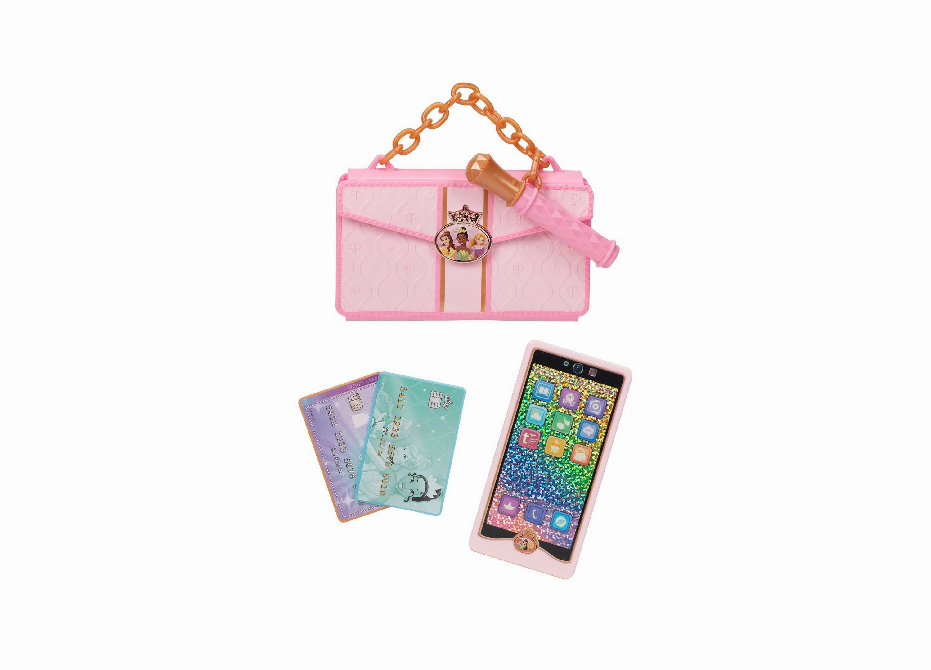 Disney Princess Stylish Play Phone and Clutch Set