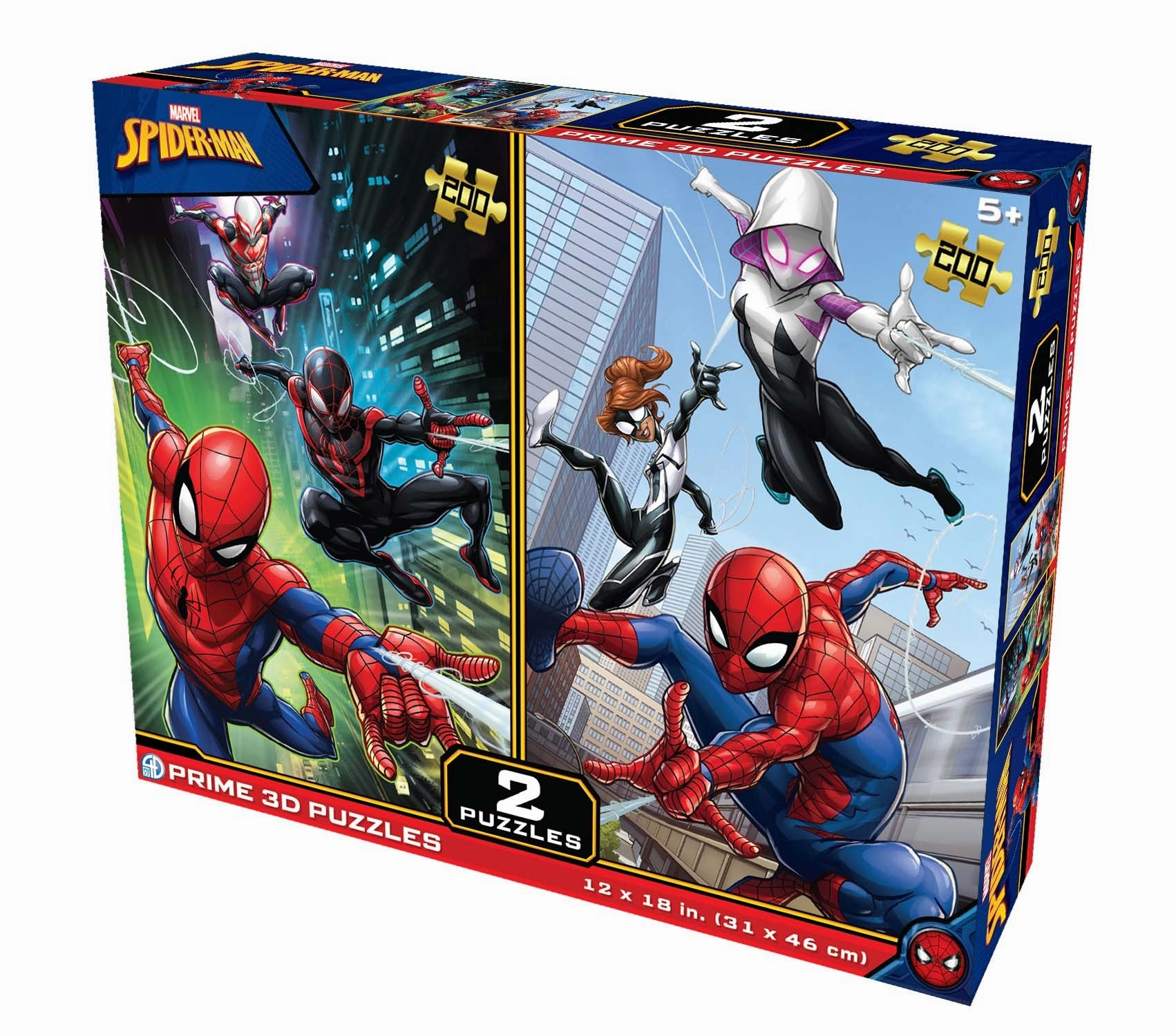 Disney Spider-Man 2 Pack 200 Piece Puzzle