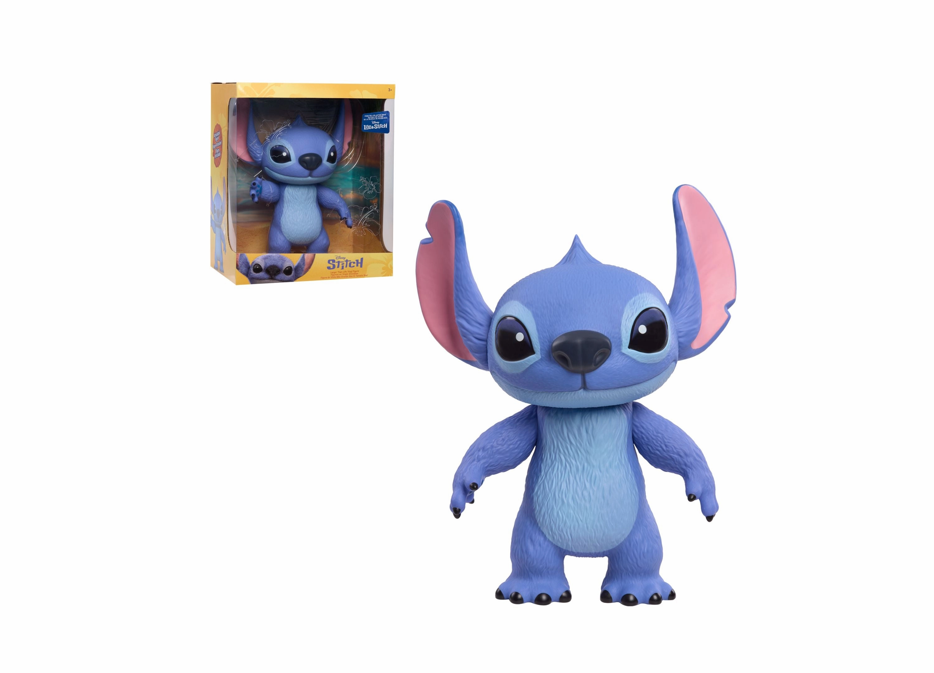 Disney Stitch 14-Inch Poseable Vinyl Figure - Live-Action Lilo & Stitch