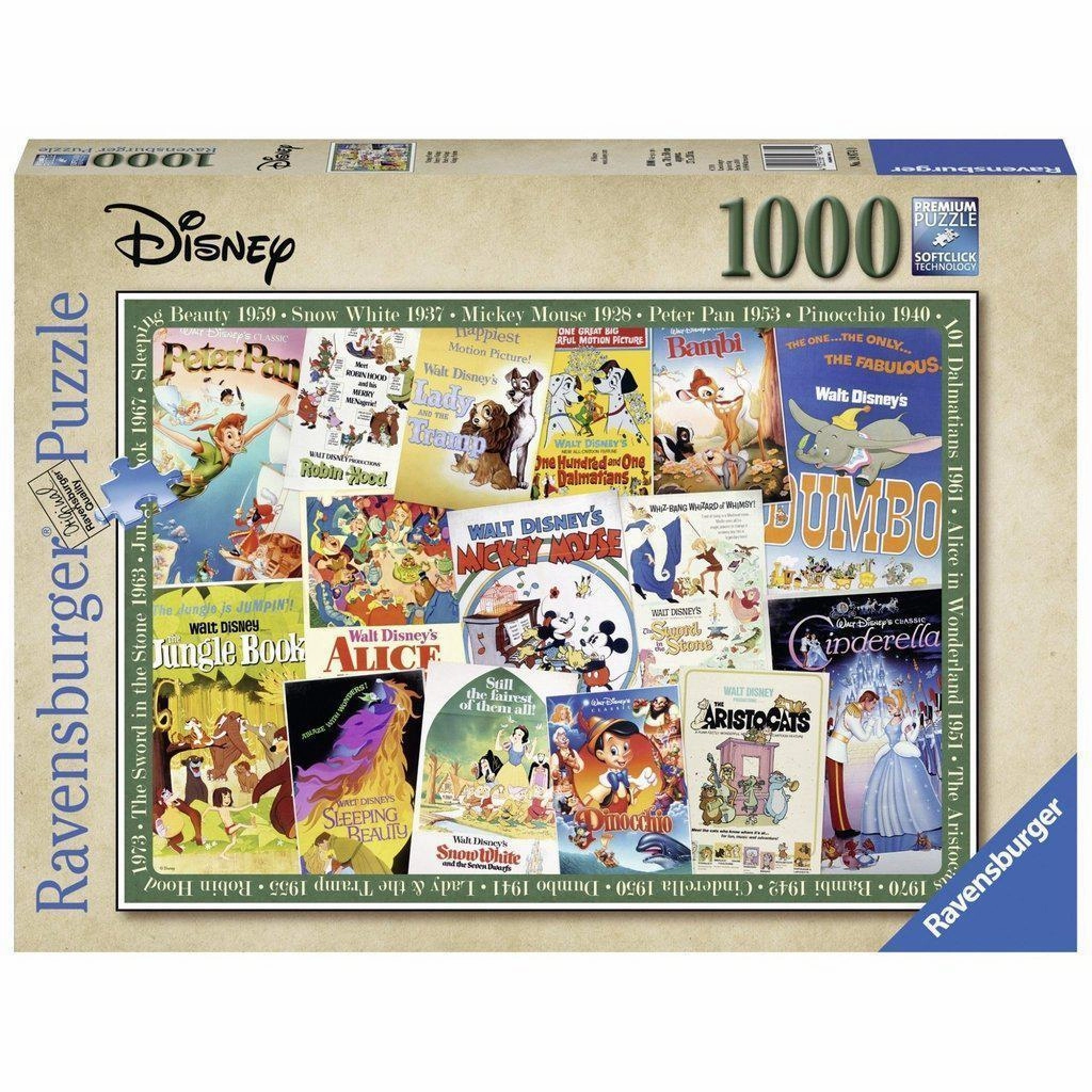 Disney Vintage Movie Posters, 1000pc