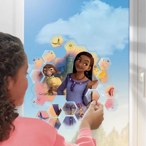 Disney Wish Window Clings 41-Piece Art Mosaic Set