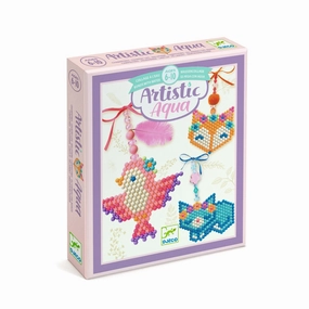 Djeco Artistic Aqua Create 3 Animal Themed Pendants for Ages 6 and Up