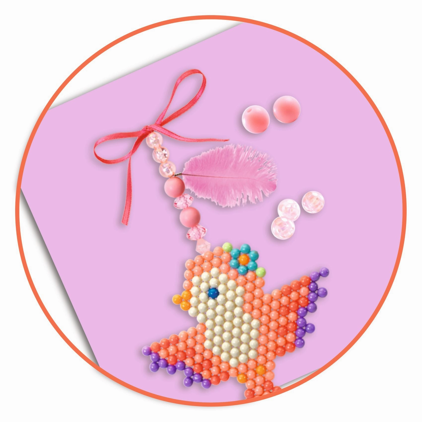 Djeco Artistic Aqua Create 3 Animal Themed Pendants for Ages 6 and Up