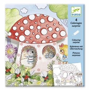 Djeco Colouring Surprise Thumbalina