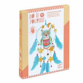 Djeco Do it Yourself Create a Golden Owl Dreamcatcher for Ages 7 & Up
