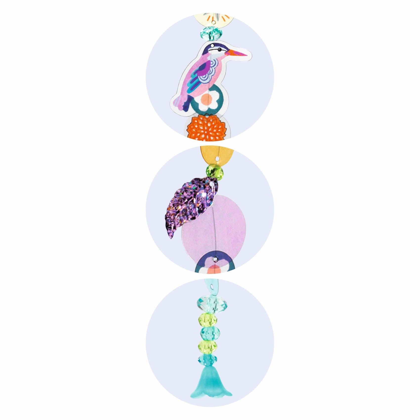 Djeco Do it Yourself Create a Paradise Bird Suncatcher for Ages 7 & Up