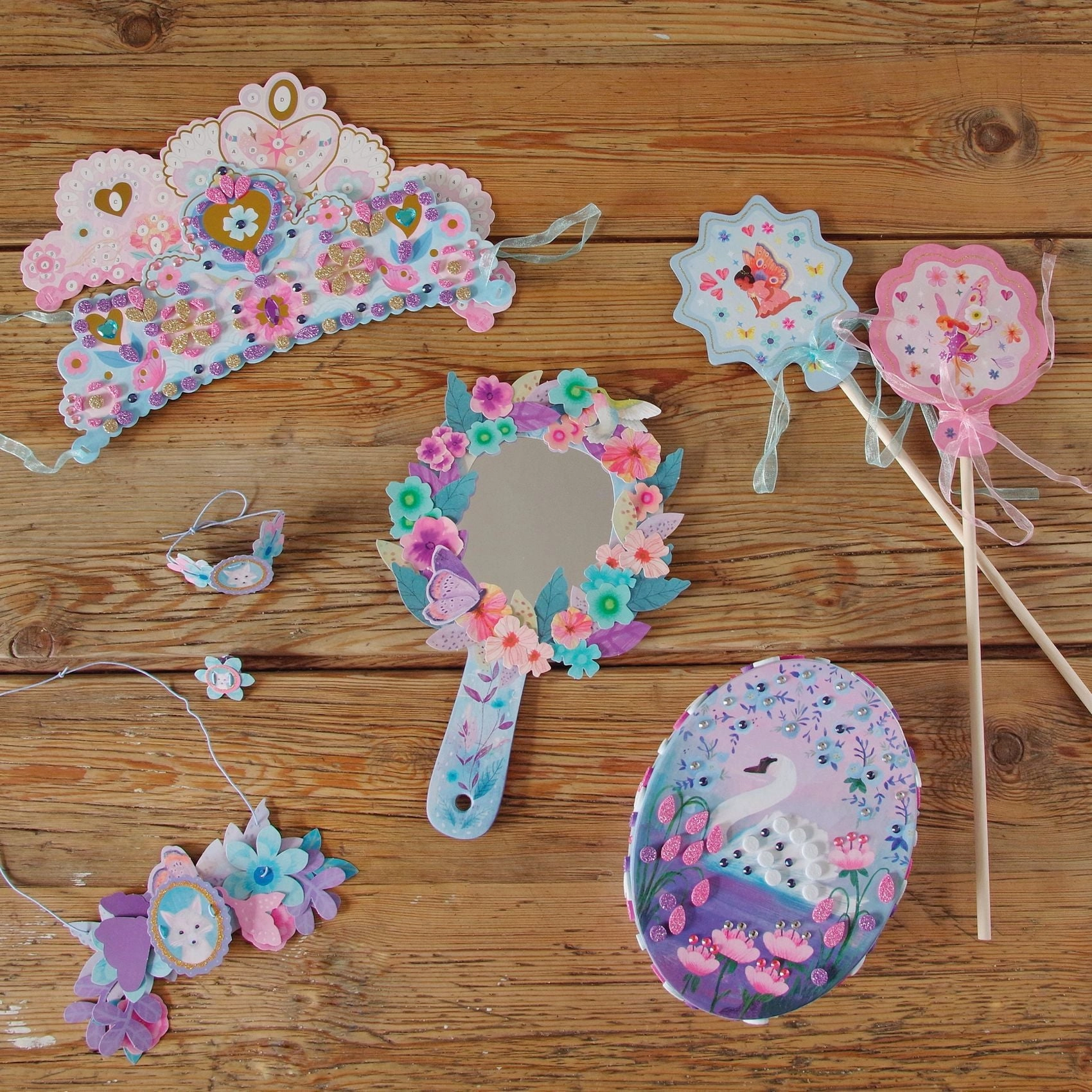Djeco Do it Yourself Fairy Themed Multi Activity Kit for Ages 5 and Up