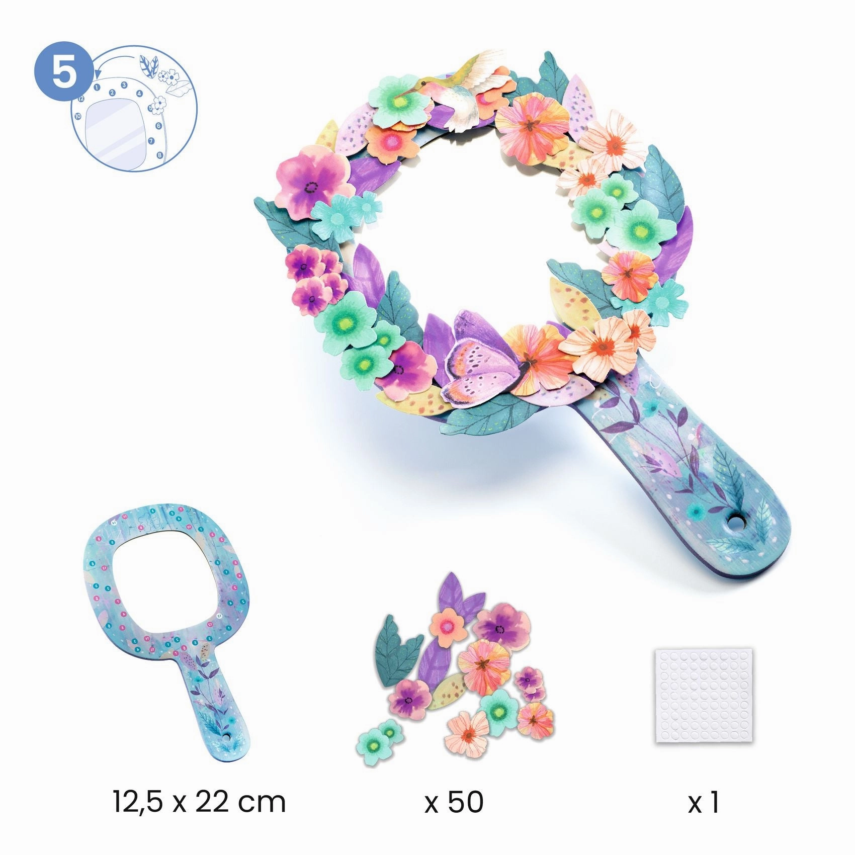 Djeco Do it Yourself Fairy Themed Multi Activity Kit for Ages 5 and Up
