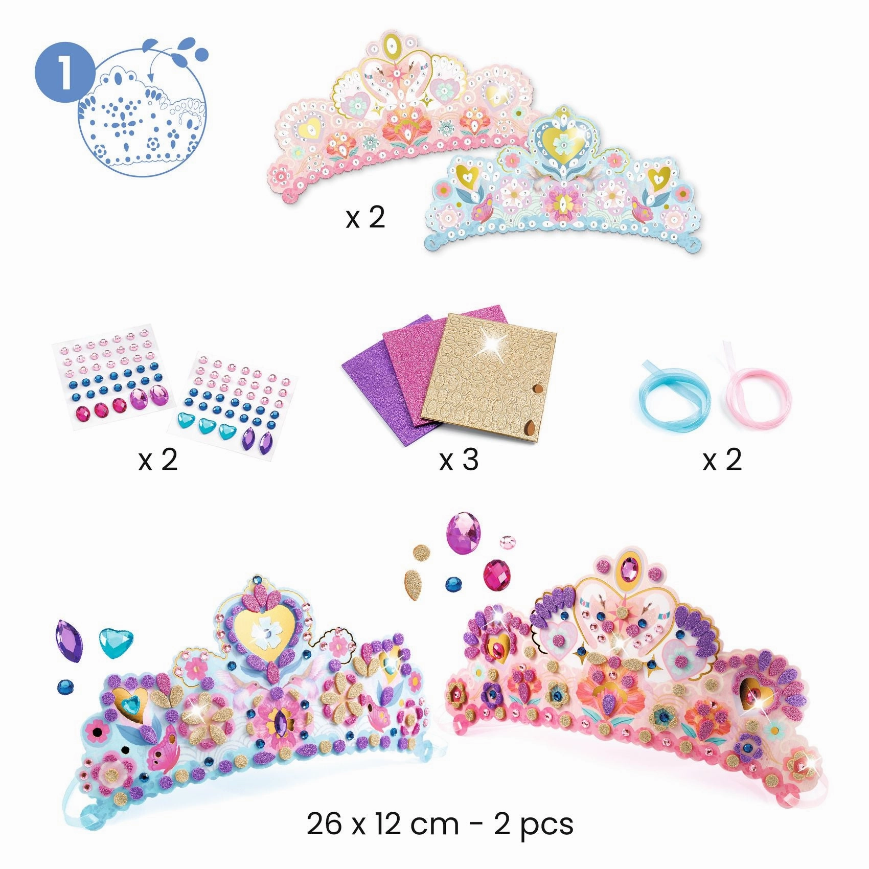 Djeco Do it Yourself Fairy Themed Multi Activity Kit for Ages 5 and Up