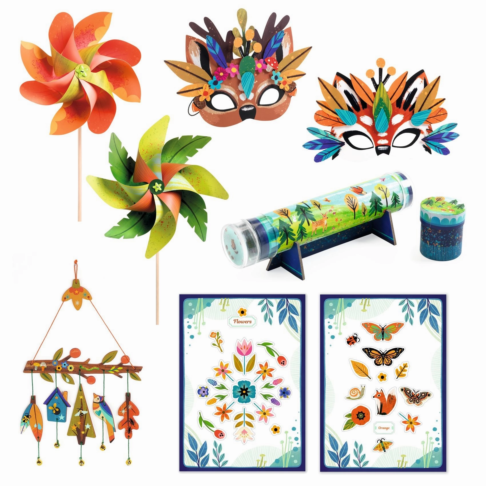 Djeco Do it Yourself Nature Themed Multi Activity Kit for Ages 5 & Up
