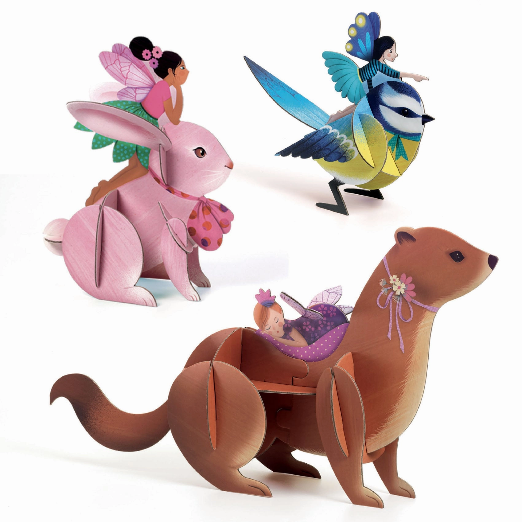 Djeco Fairy Box with 6 Magical Creative Activities for Ages 6 and Up