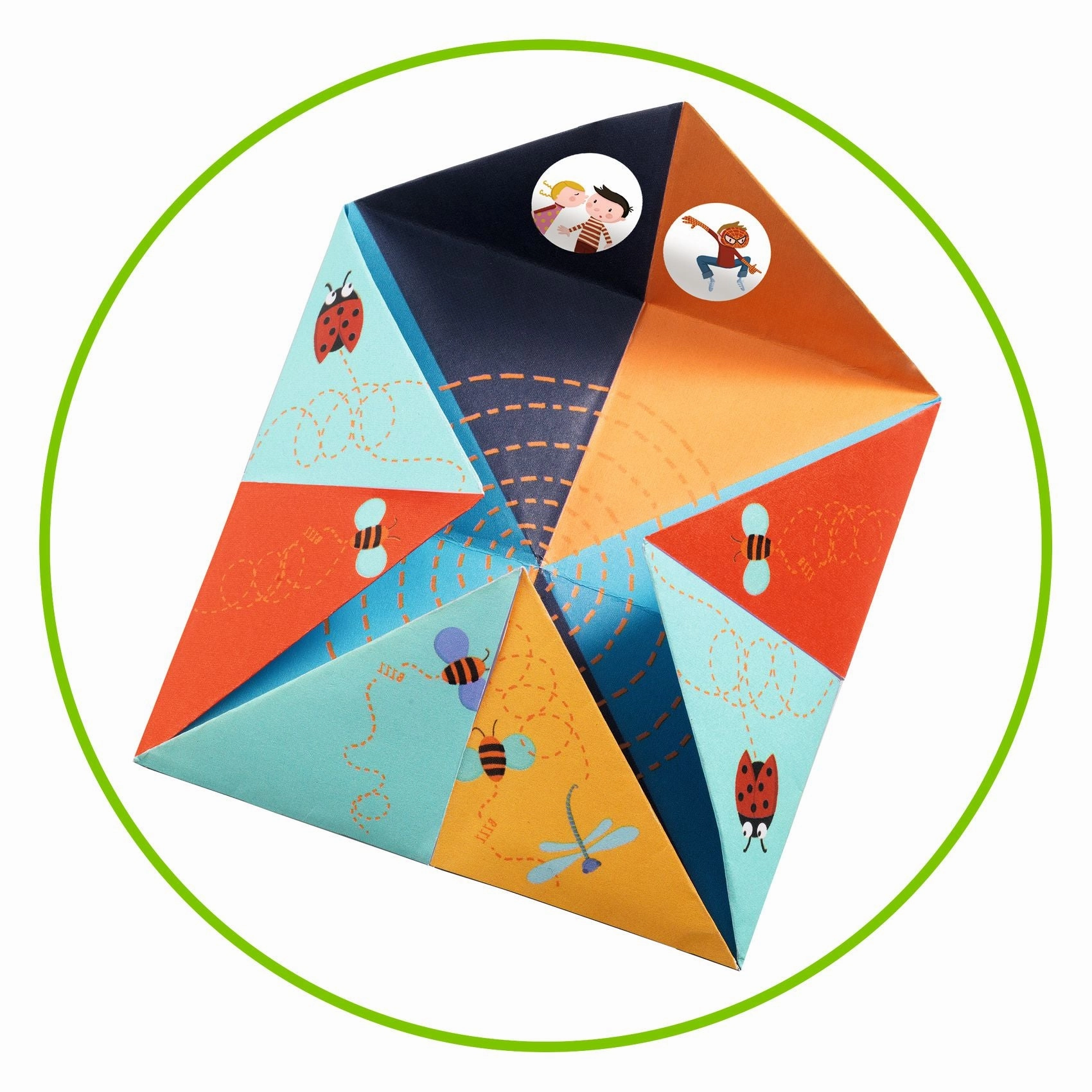 Djeco Make Your Own Animal Origami Fortune Tellers for Ages 6 and Up