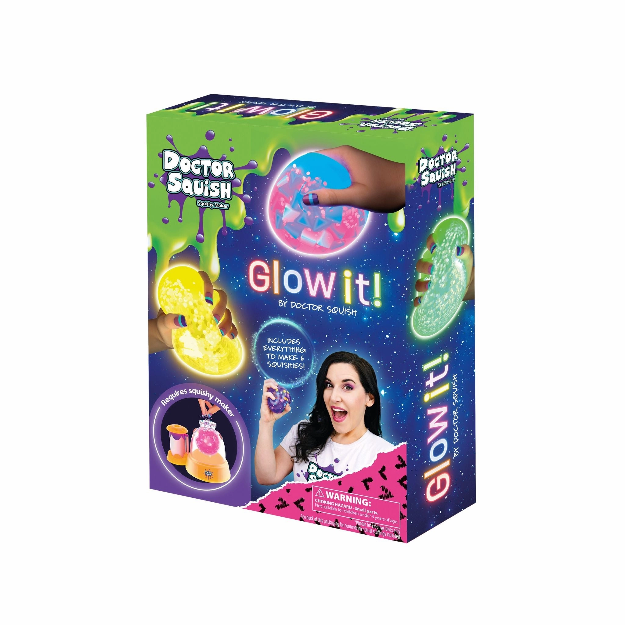Doctor Squish Squishy Refill Pack Glow Edition
